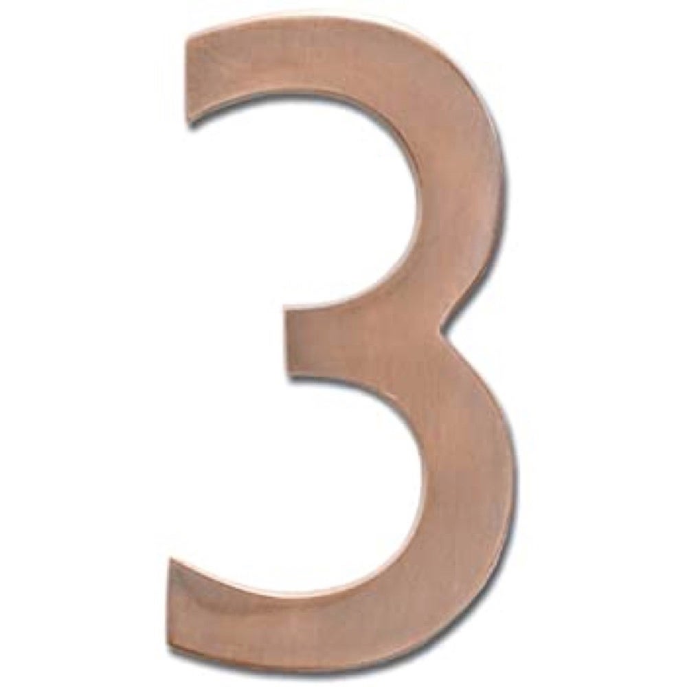 NUMERO BRONCE 171-7 Nº 3 SKIN PACK POLI