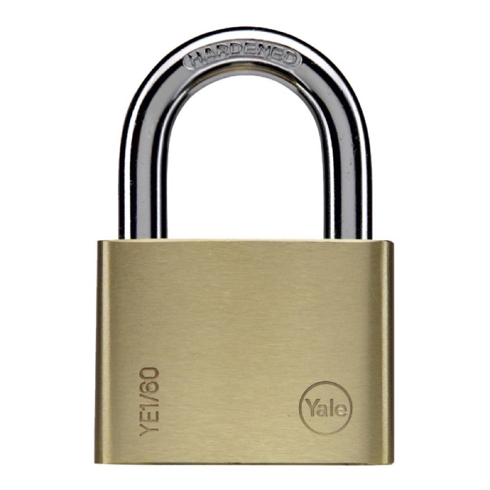 YALE CANDADO Y110 25MM P1 ENDURECIDO X2 BR BT