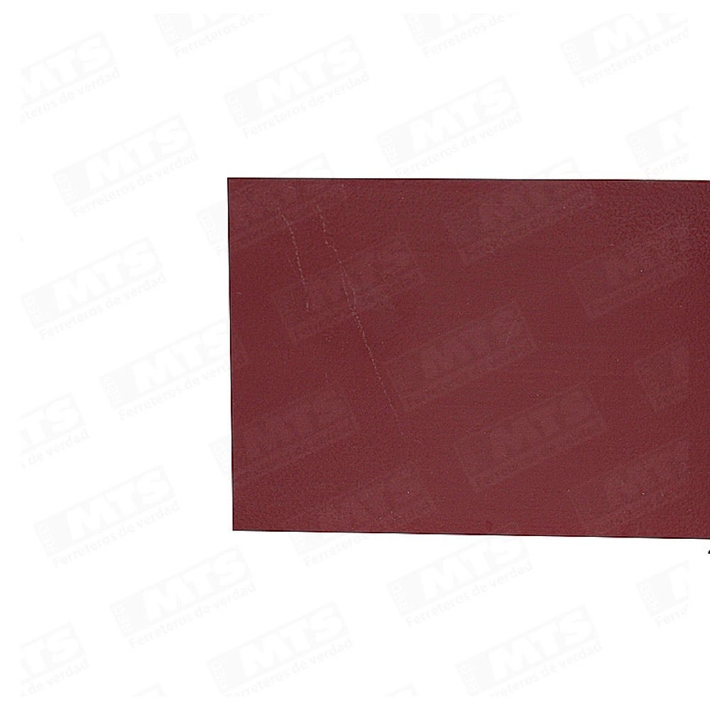 TAPACANTO PVC ROJO 50 X 0.4 MM