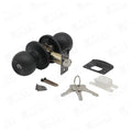 Cerradura Pomo Bola Acc Princ Negro Aa43-ak