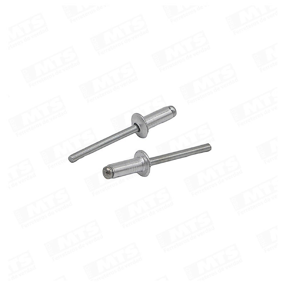 REMACHE ALUMINIO 3,2 X 22 MM POP 100UN