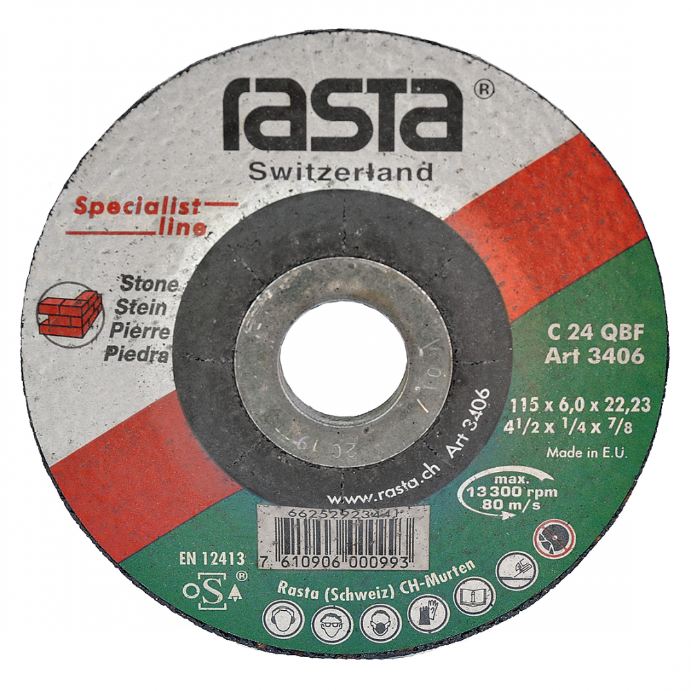 DISCO DESB RASTA CER 4.1/2 3406