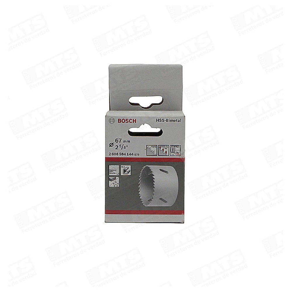 BOSCH ACC SIERRA COPA 67 MM 2 5/8 PLG.