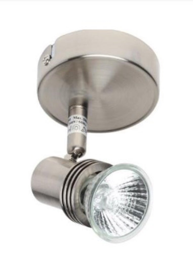 B&P FOCO SOBREPONER 1 LUZ GU10 MATE