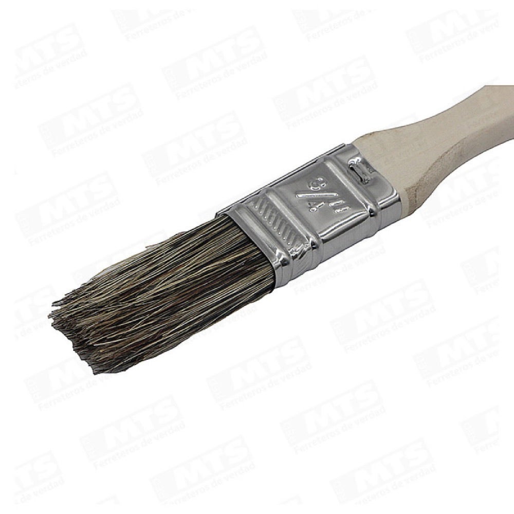 Hela Brocha Cerda Blanca 3/8 X 3/4