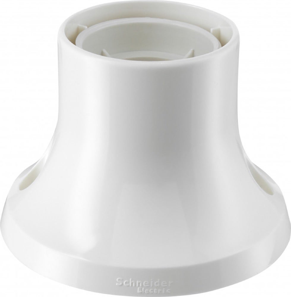 BASE RECTA E27 BLANCO MARISIO