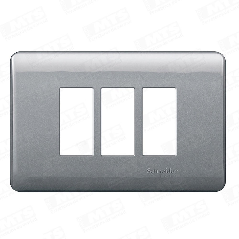 GENESIS PLACA ESMALT 3 PTO HUMO