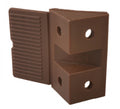 ESCUADRA TRIANGULAR DOBLE CAFE DVP BL100UN