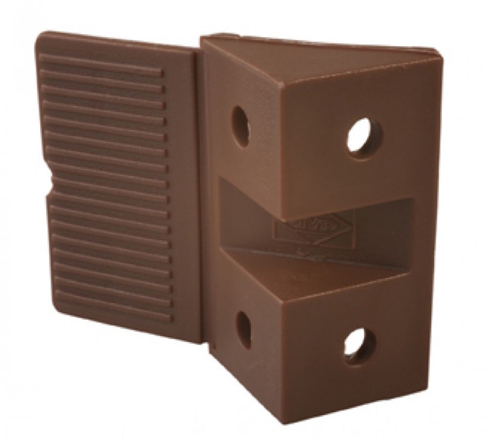 ESCUADRA TRIANGULAR DOBLE CAFE DVP BL100UN
