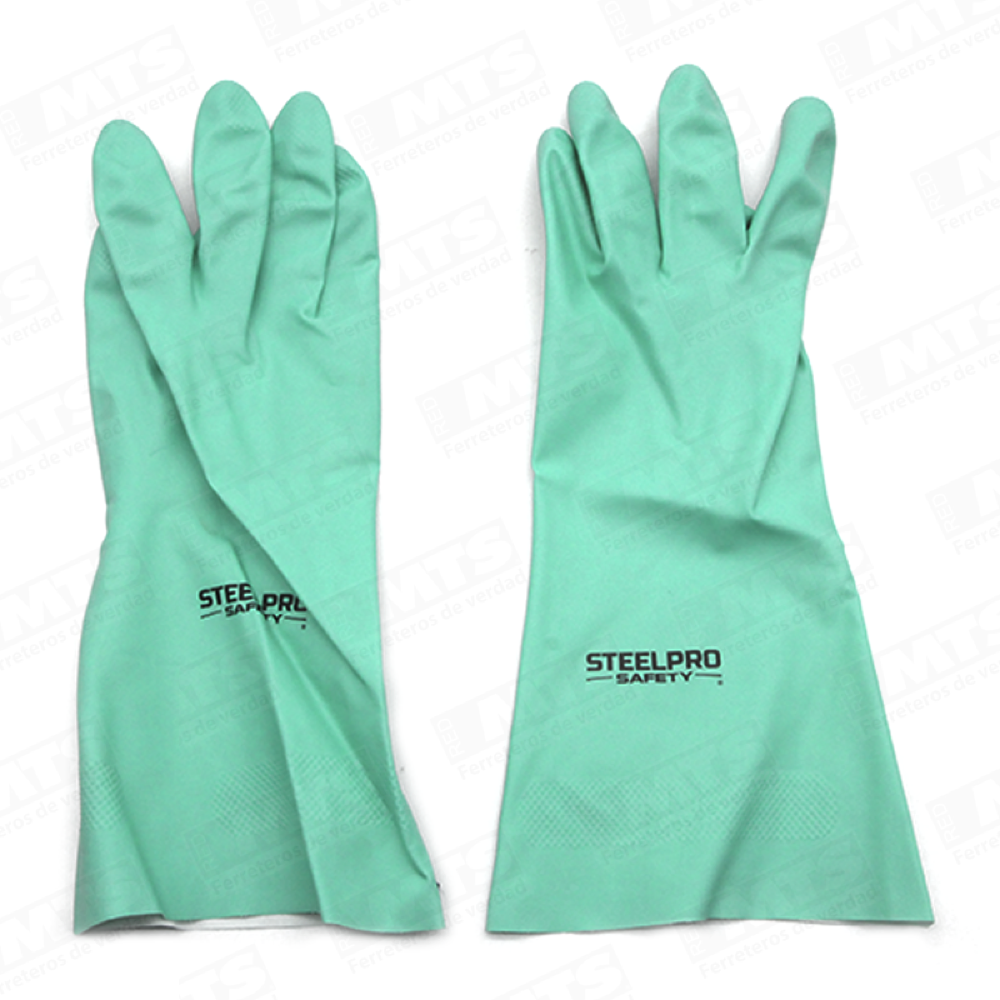 LIOI GUANTE NITRILO VERDE T/9 NITRIL-FLEX LN-500