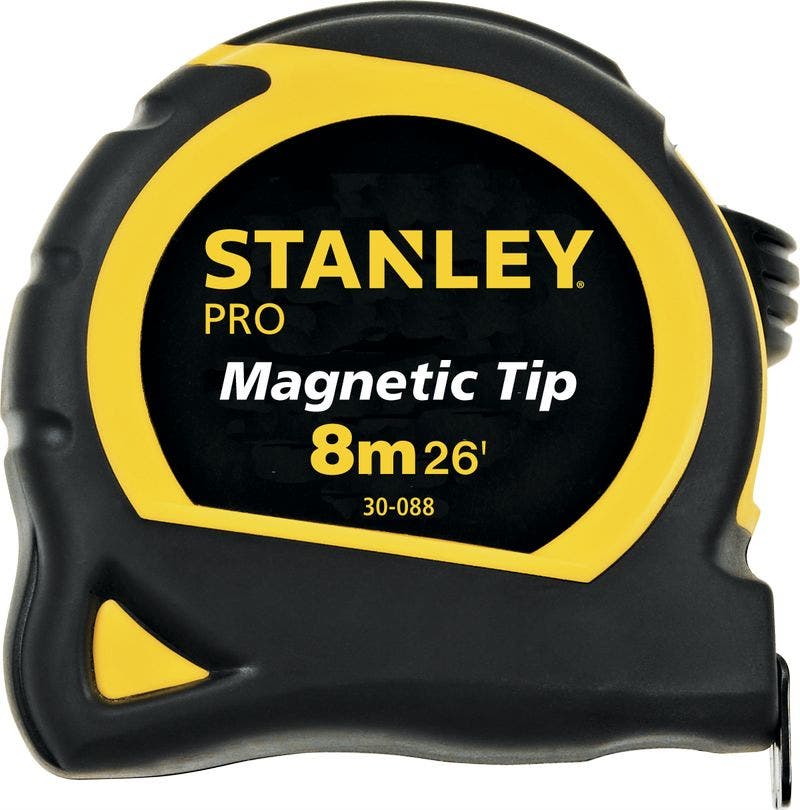 STANLEY HUINCHA DE MEDIR PROFESIONAL 8M (30088)