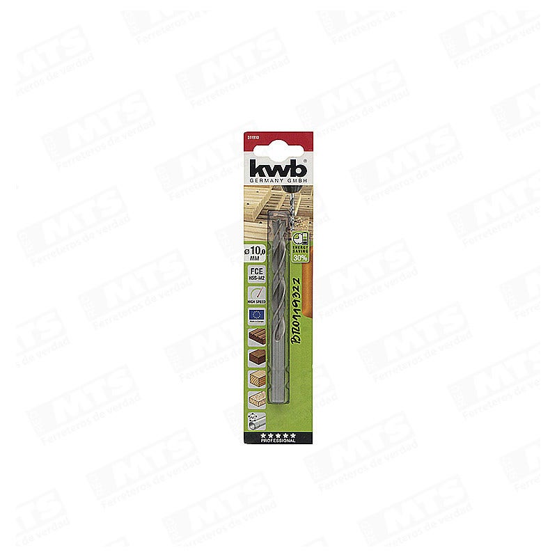 Akku Top Broca Madera 10 Mm