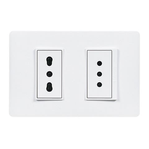 Bticino Luzica Toma Corriente 2p+t 10a +toma Corri