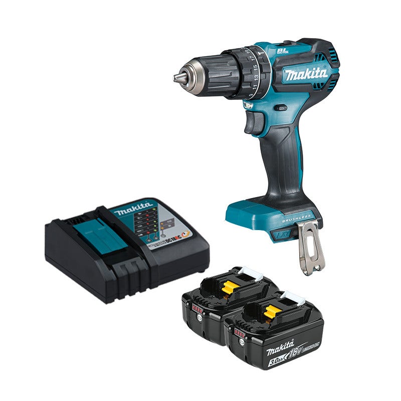 MAKITA TALADRO-ATORNILLADOR C/PERCUSIÓN 13 M/M. - 2 VEL. VARIABLE (MAX. TORQUE 50 N.M) 1 6 KG