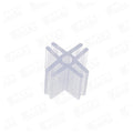 DVP CONECTOR X 10 UN TRANSPARENTE