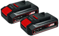 EINHELL TWIN-PACK 2.5 AH 2 BATERIAS