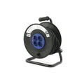 ALARGADOR CARRETE 40 MT 4P 16A 250V NEGRO