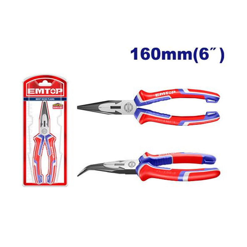 EMTOP ALICATE DE PUNTA CURVA 6 EPLRB0611
