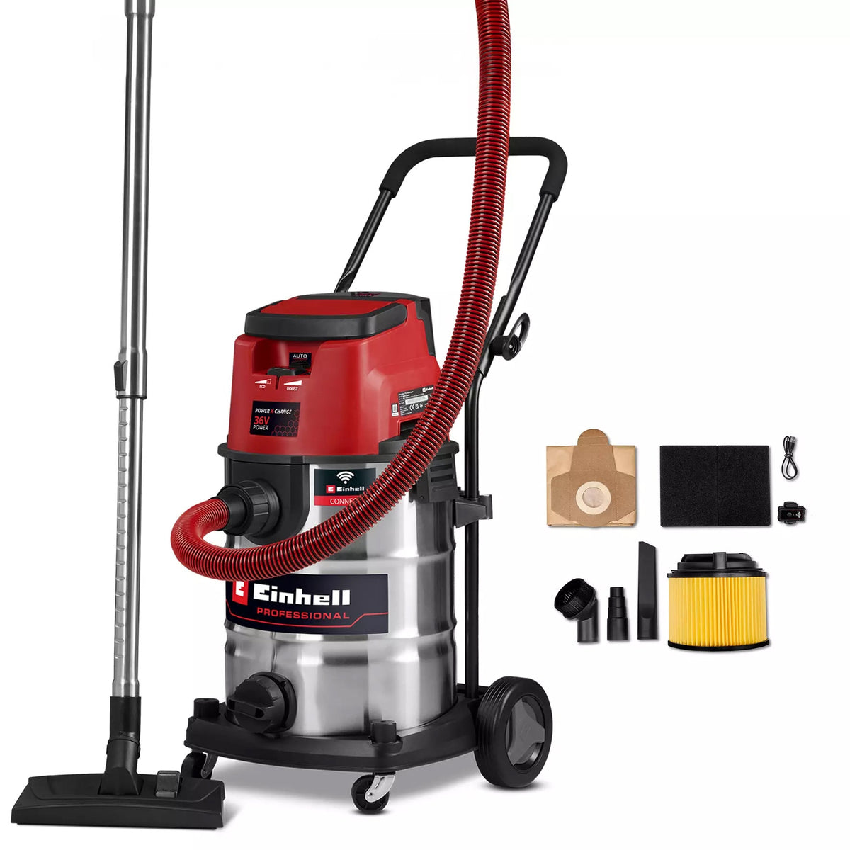 Einhell Aspiradora Polvo/agua Ina Tp-vc 36/30 S