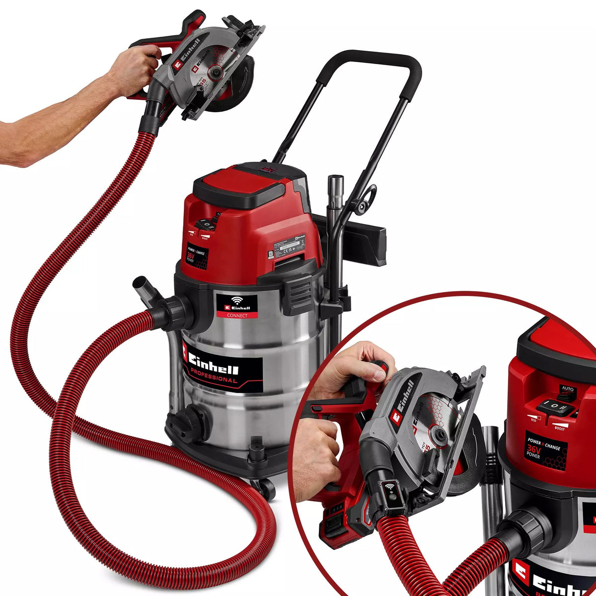 Einhell Aspiradora Polvo/agua Ina Tp-vc 36/30 S