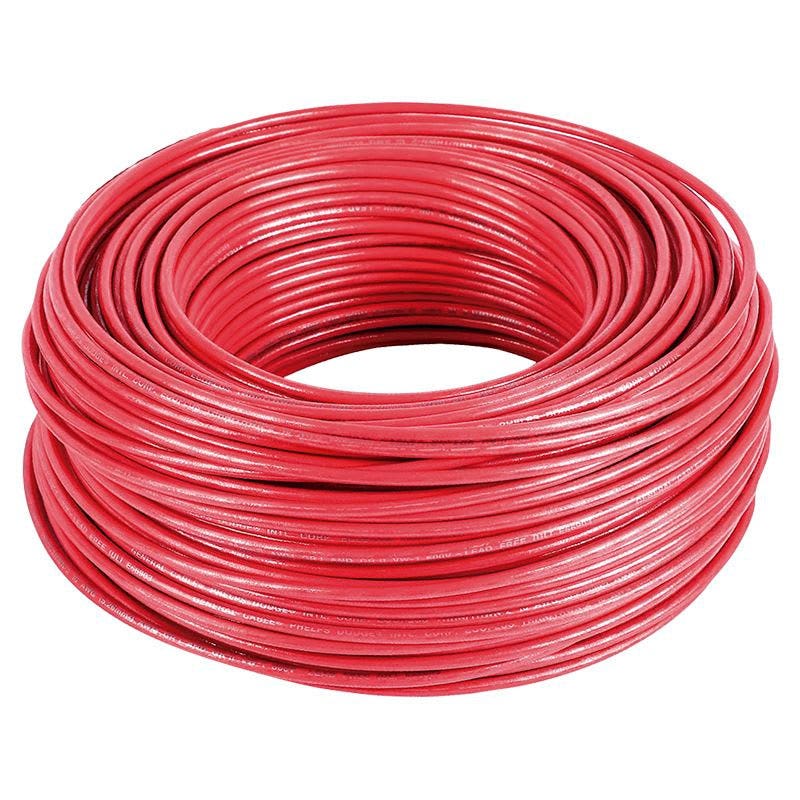Mts Cable Libre Halog.ho7z1- 2.5 Mm Rl50 Mt Rojo