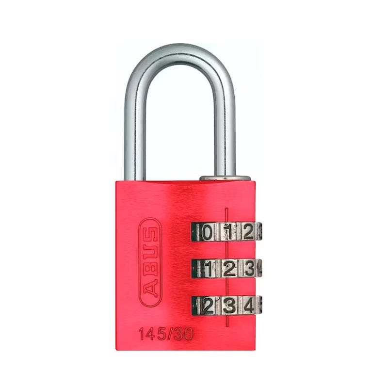 Candado Alum 145/30 Rojo Clave Blisteado