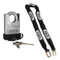 Abus Kit Alta Seg Candado Rock Cadena 10ks60 Cj