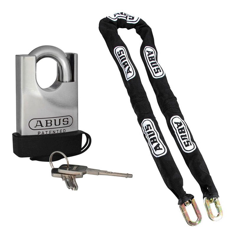 Abus Kit Alta Seg Candado Rock Cadena 10ks60 Cj