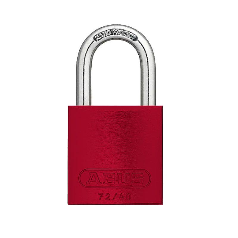 Abus Candado Alum 72/40 Hb26 Kd Rtn Rojo