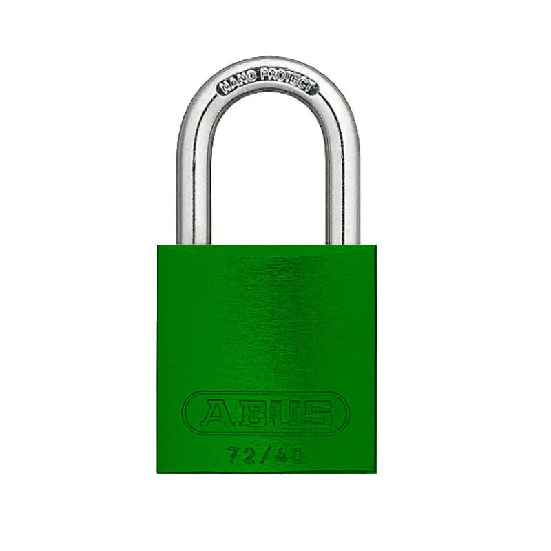Abus Candado Alum 72/40 Hb26 Kd Rtn Verde