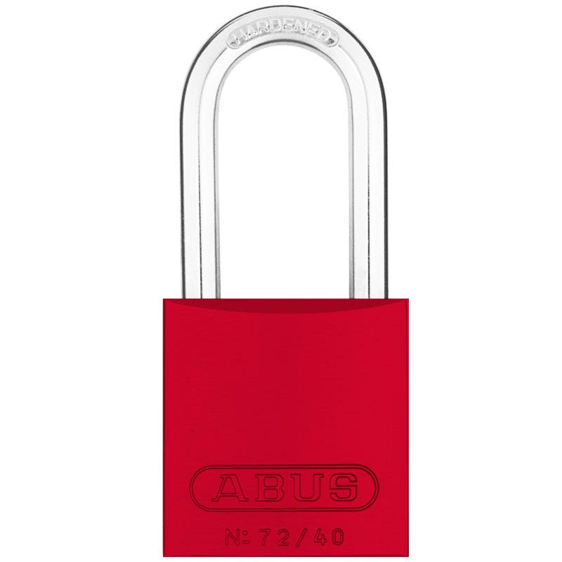 Abus Candado Alum 72/40 Hb40 Kd Rtn Rojo