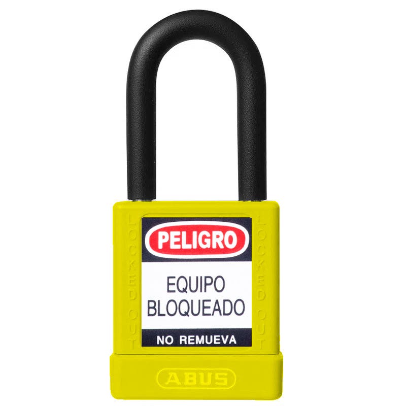 Abus Candado Dielectrico 74/40 Hb38 Kd Amarillo