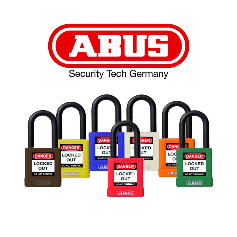 Abus Candado Dielectrico 74/40 Hb38 Kd Azul
