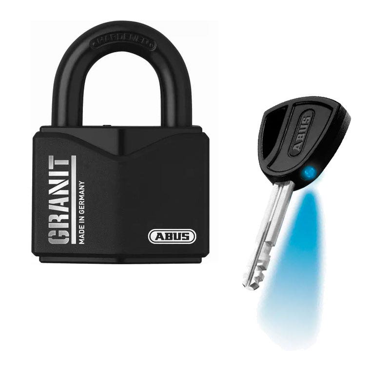 Abus Candado Acero Granit 37/55 Kd Blis