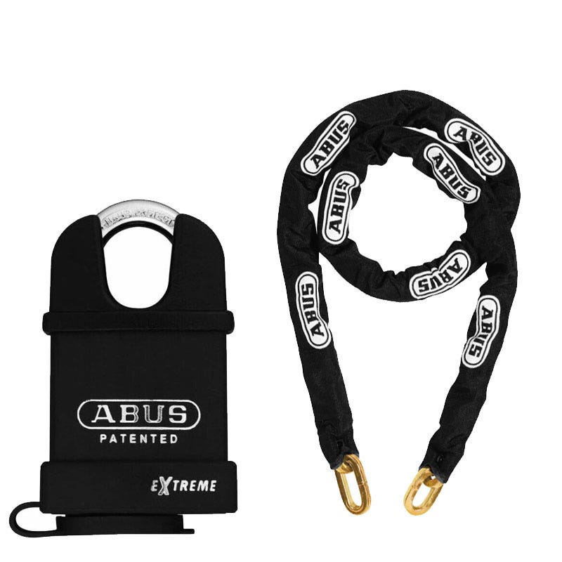 Abus Kit Alta Seg Candado Ext Cadena 10ks140 Cj