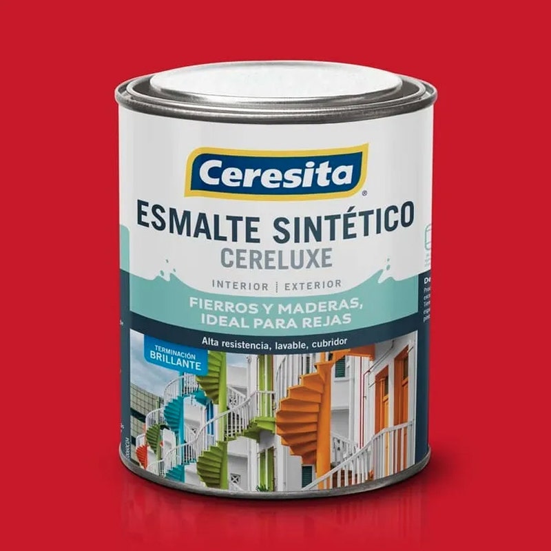 CERESITA ESMALTE CERELUXE BERMELLON 1/4 GL