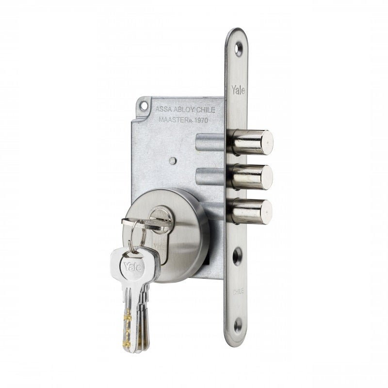 Cerradura Emb 1970 Br Cil Yale Br Pul