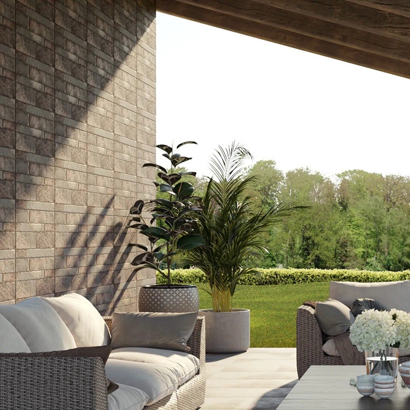 Ceramica Fachada Etrusca Oxido 30x60 1.43m2 C