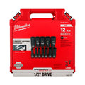 Milwaukee 12pc Dados Impacto 1/2 49-66-7011