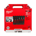 Milwaukee 14pc Dados Impacto 1/2 49-66-7014