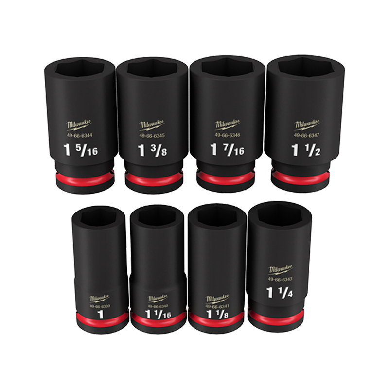 MILWAUKEE SET 8PC DADO DE IMPACTO 3/4 48-66-7018