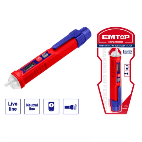Emtop Detector De Voltaje Sin Contacto