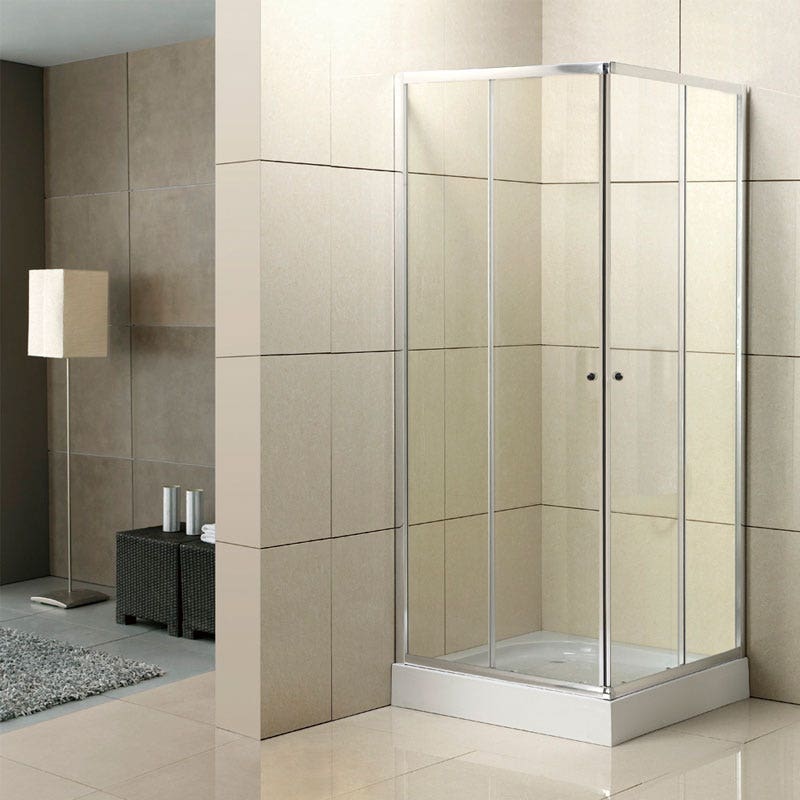 Duschy Cabina Ducha Cuadrada 90x90cm Vidrio 4mm