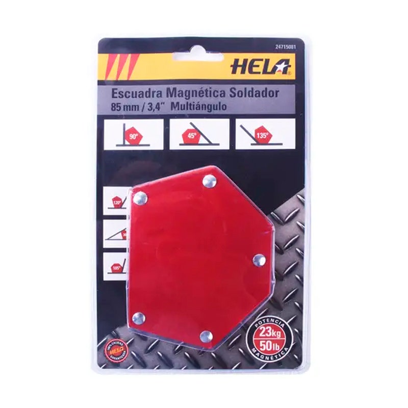 Hela Escuadra Magnetic Soldador Multiang 85mm