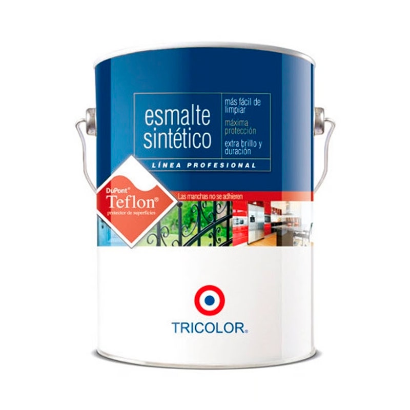 Tricolor Esmalte Sintetico Prof Bermellon Lt
