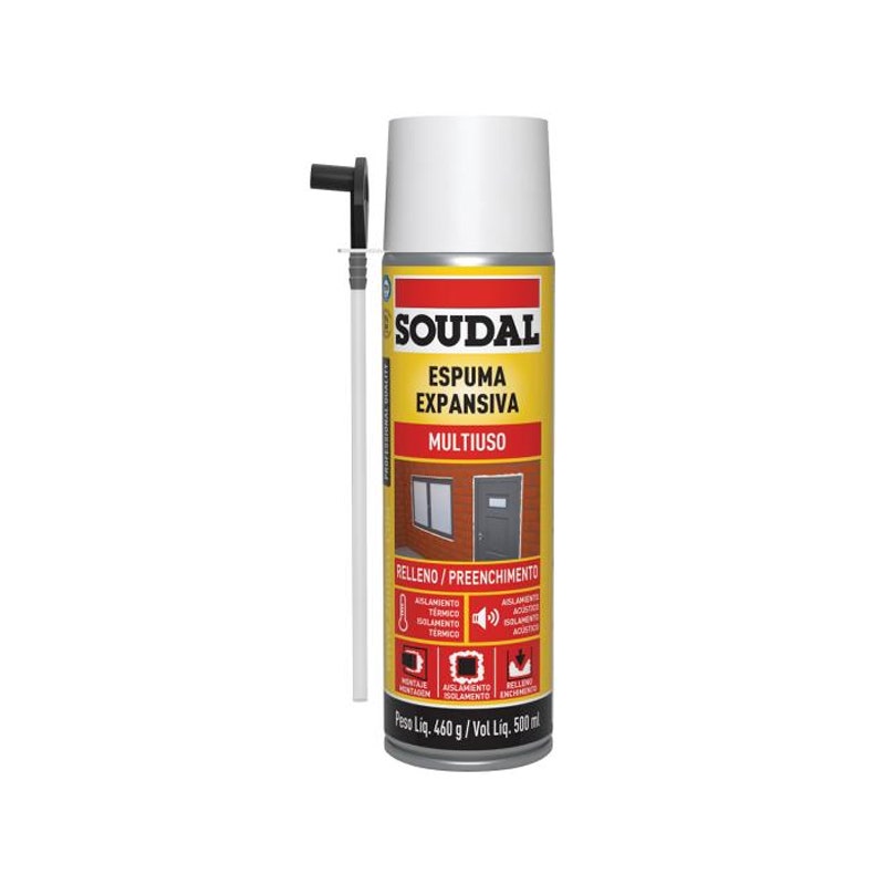 SOUDAL ESPUMA POLIURETANO 500 ML
