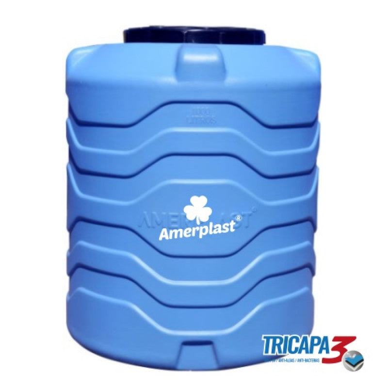 ESTANQUE TRICAPA AZUL 1000L
