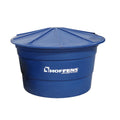 HOFFENS ESTANQUE AGUA CON TAPA 1000LT AZUL