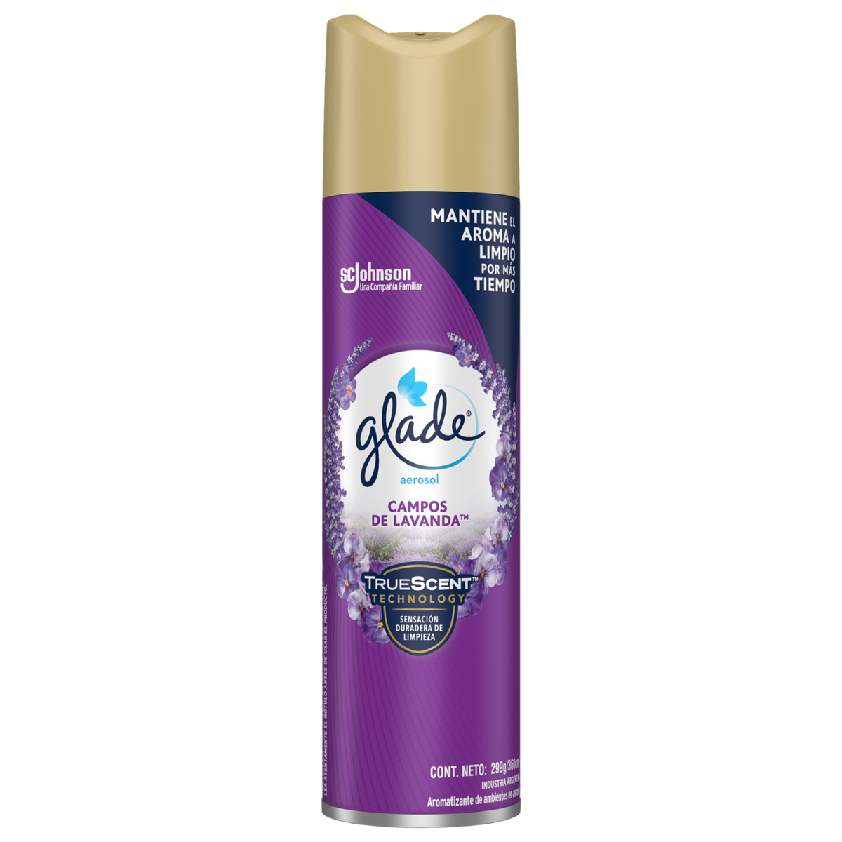 GLADE AEROSOL LAVANDA 360CC