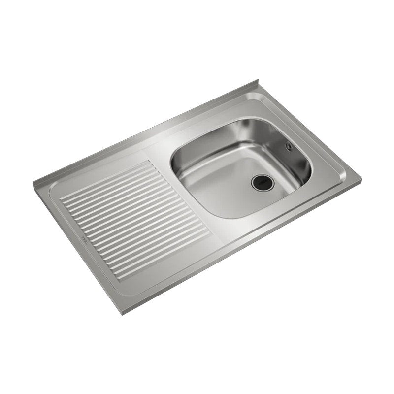 TEKA LAVAPLATO ACERO INOX. 80.50 1C 1E IZQ